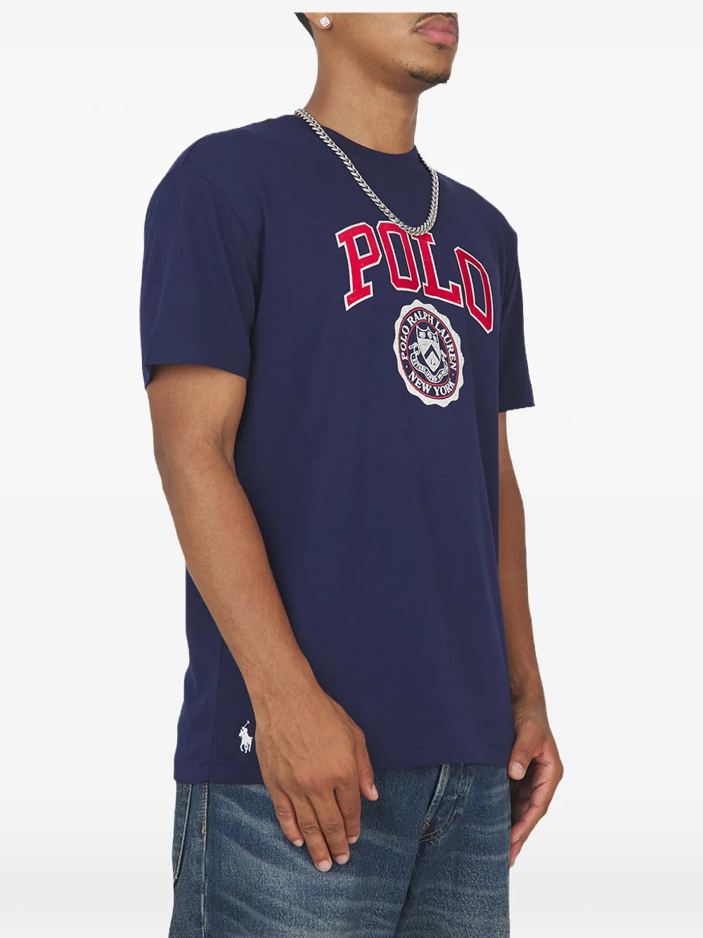 Polo Ralph Lauren Heritage Polo Crest T-shirt Blauw