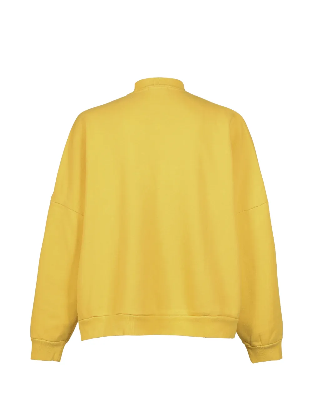 Willy Chavarria OS Chavantino sweater met geborduurd logo Geel