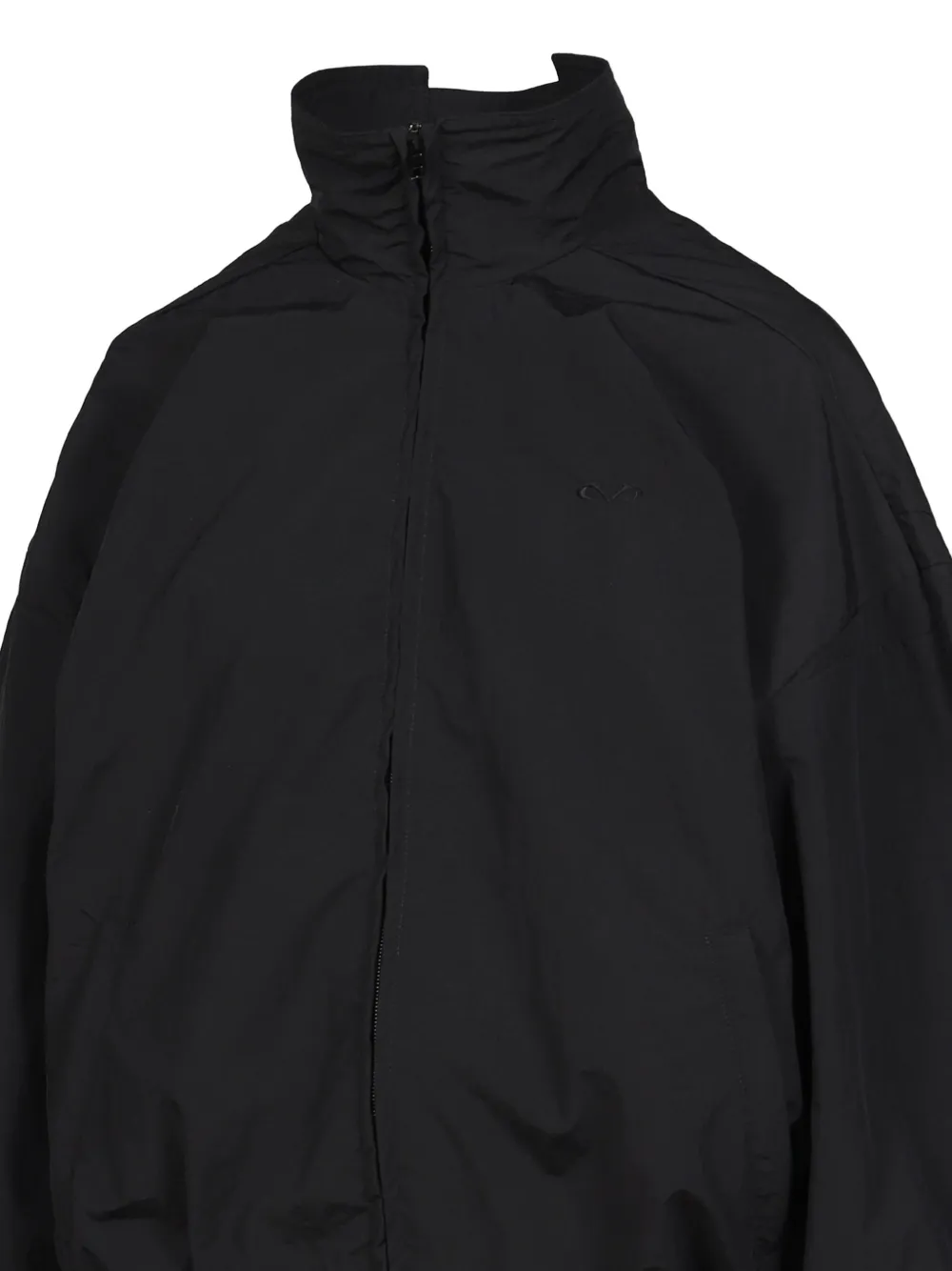 VETEMENTS zip-up tracksuit jacket Zwart