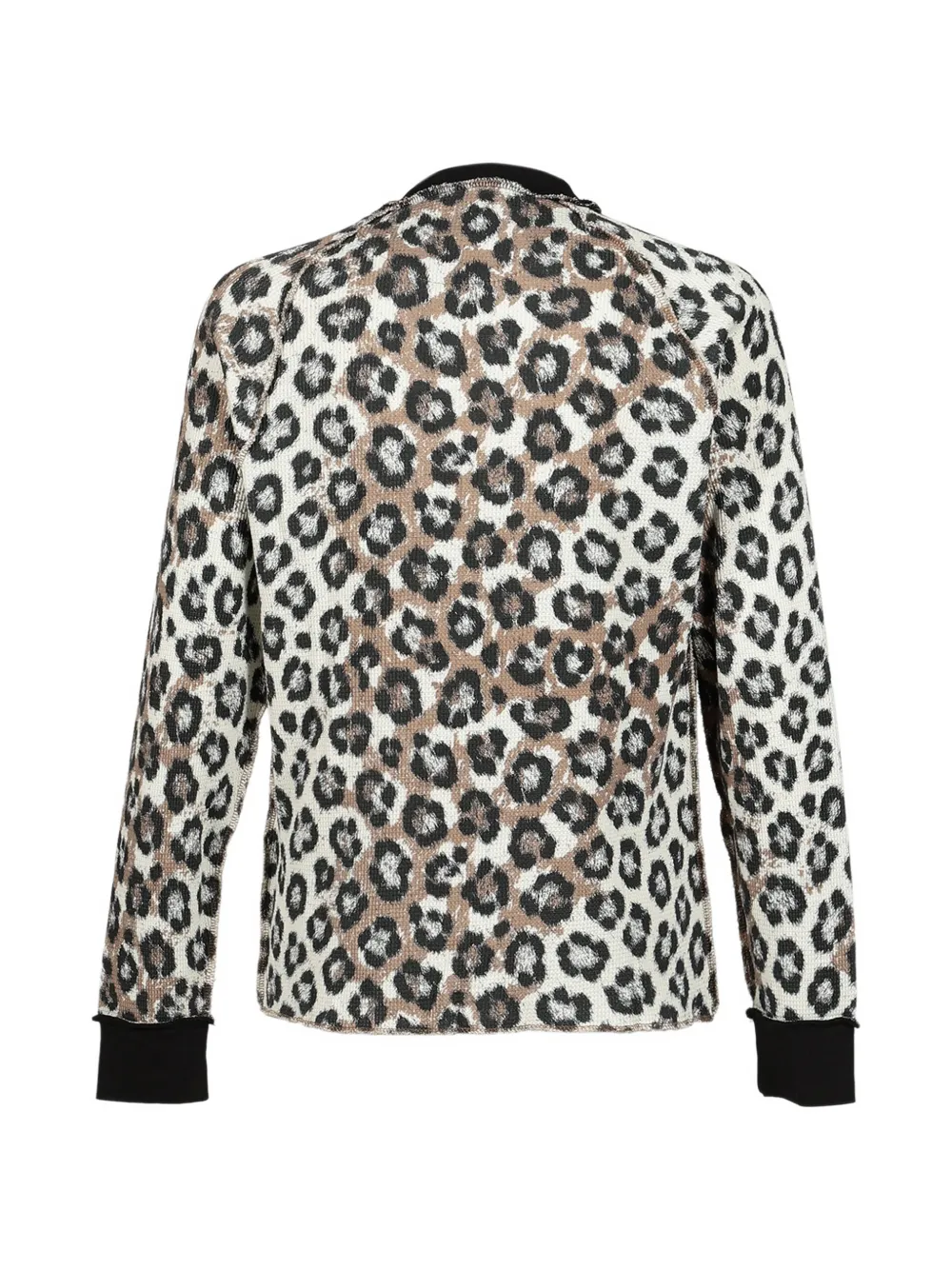 RASSVET Thermo-T-shirt met luipaard-print Beige