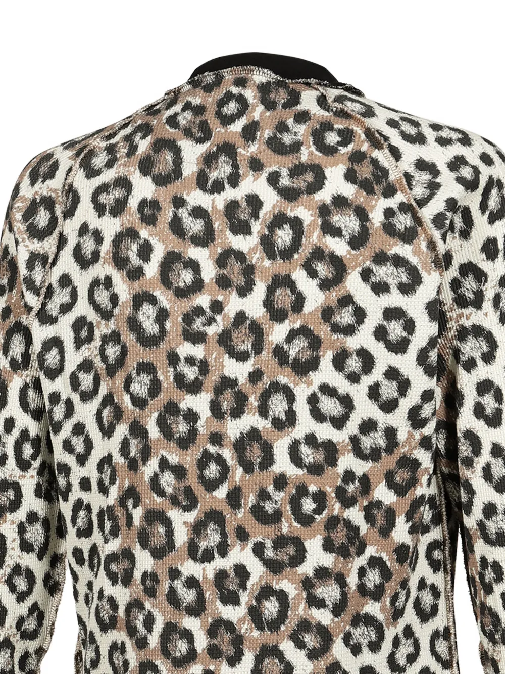 RASSVET Thermo-T-shirt met luipaard-print Beige