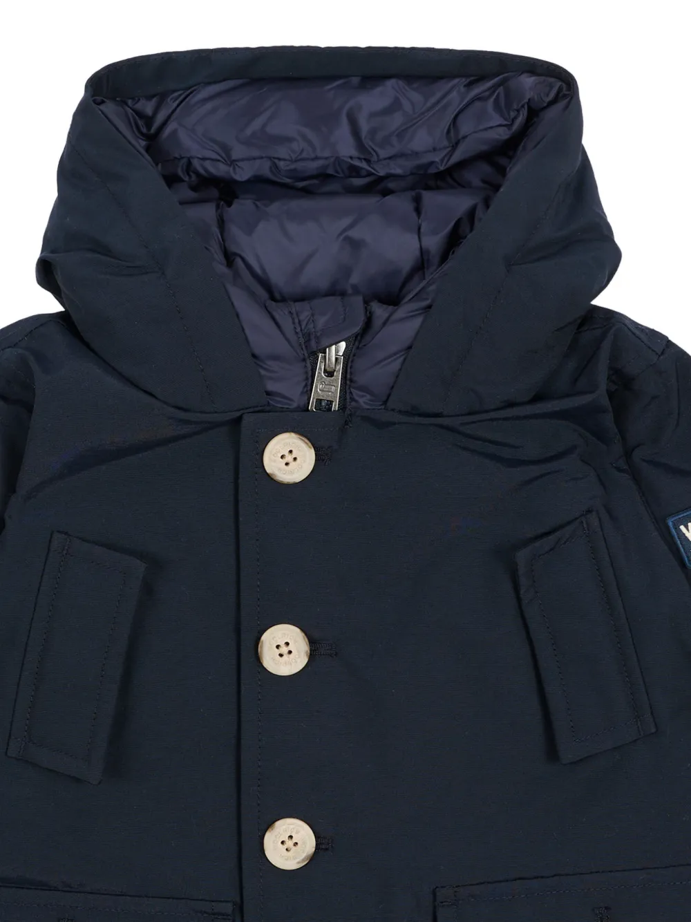 Woolrich Kids Jack met capuchon Blauw