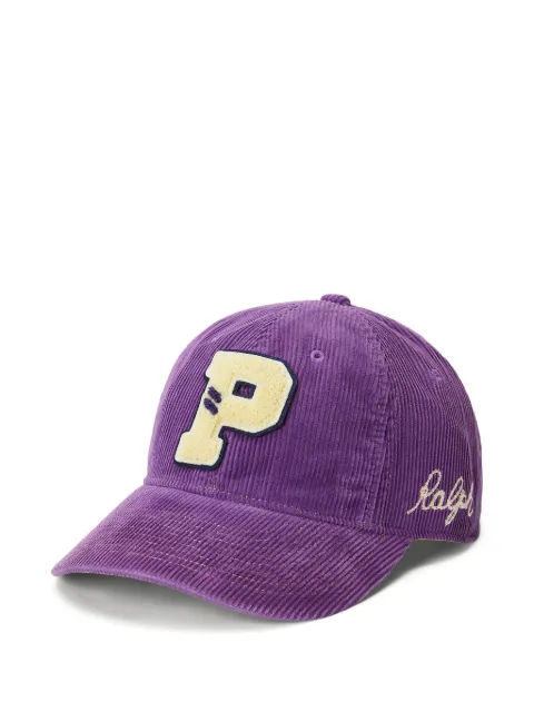 Polo Ralph Lauren corduroy letter ball cap