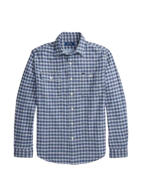 Polo Ralph Lauren camisa oxford con doble cara