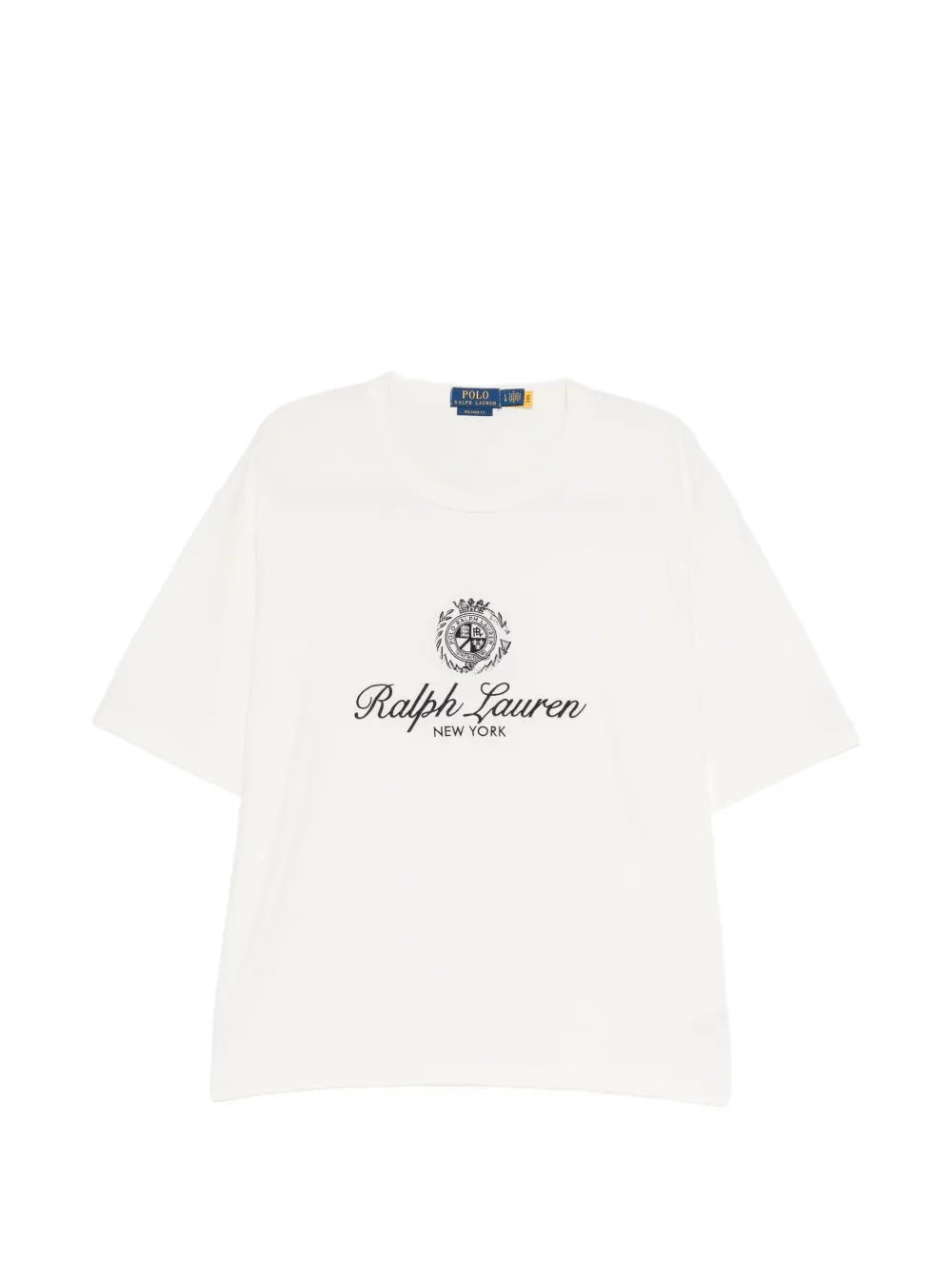 Polo Ralph Lauren logo-embroidered T-shirt - Bianco