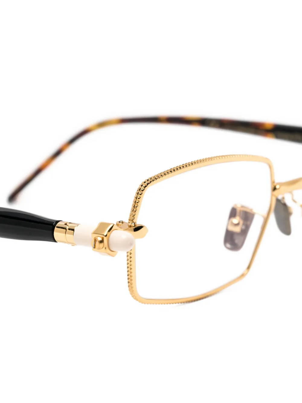 Kuboraum Maske P73 bril Goud