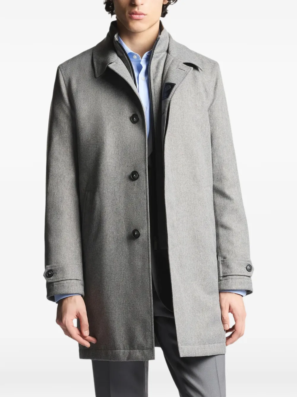 Fay Morning Coat technical coat Grijs
