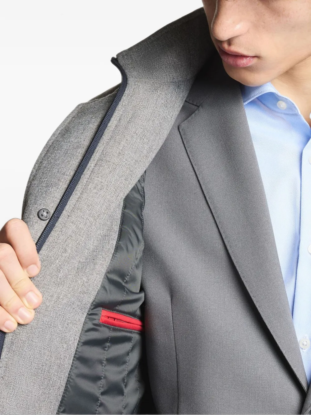 Fay Morning Coat technical coat Grijs