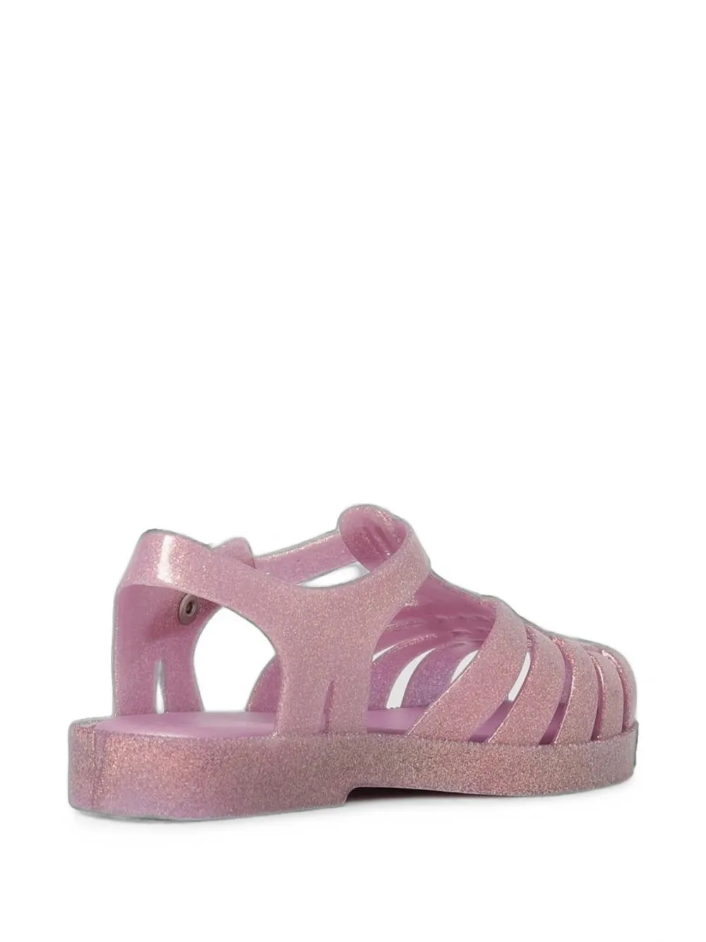 Mini Melissa Possession gekooide sandalen met glitter Paars