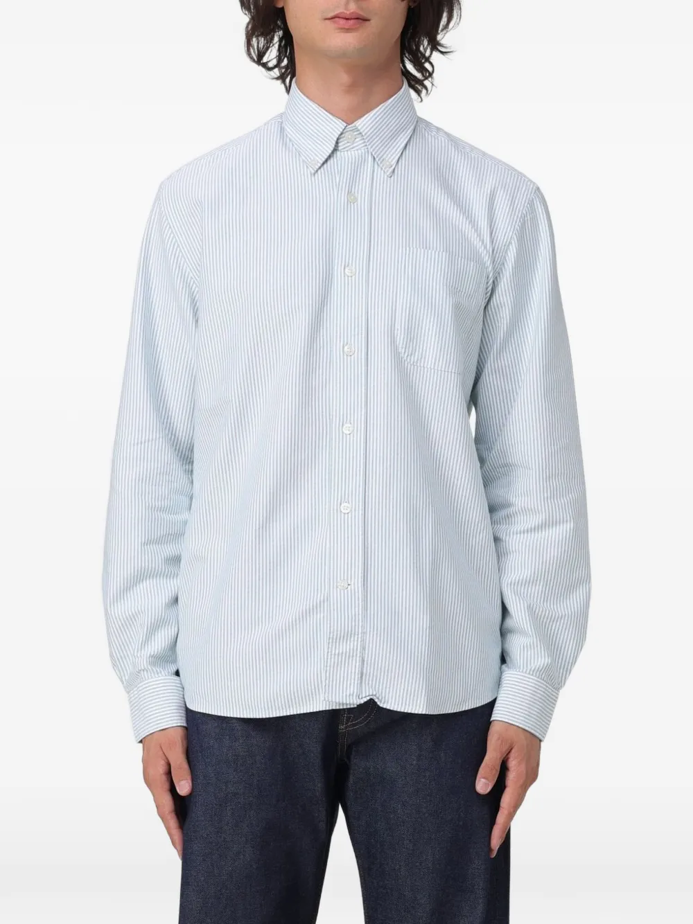 Sebago Doubling striped button-down shirt