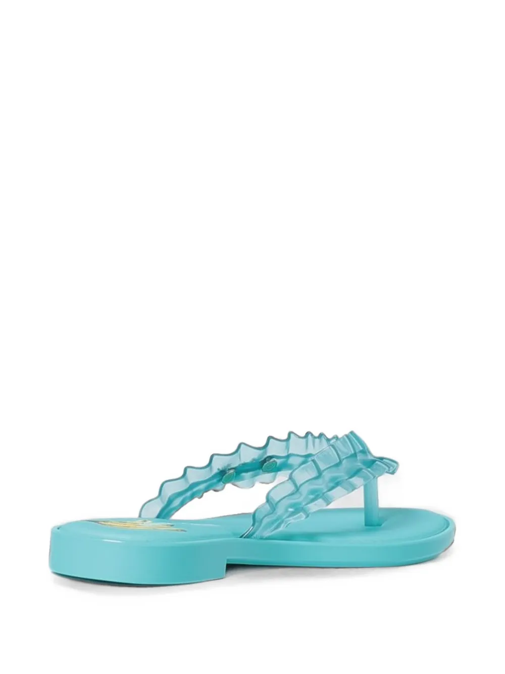 Melissa x Ganni teenslippers Blauw
