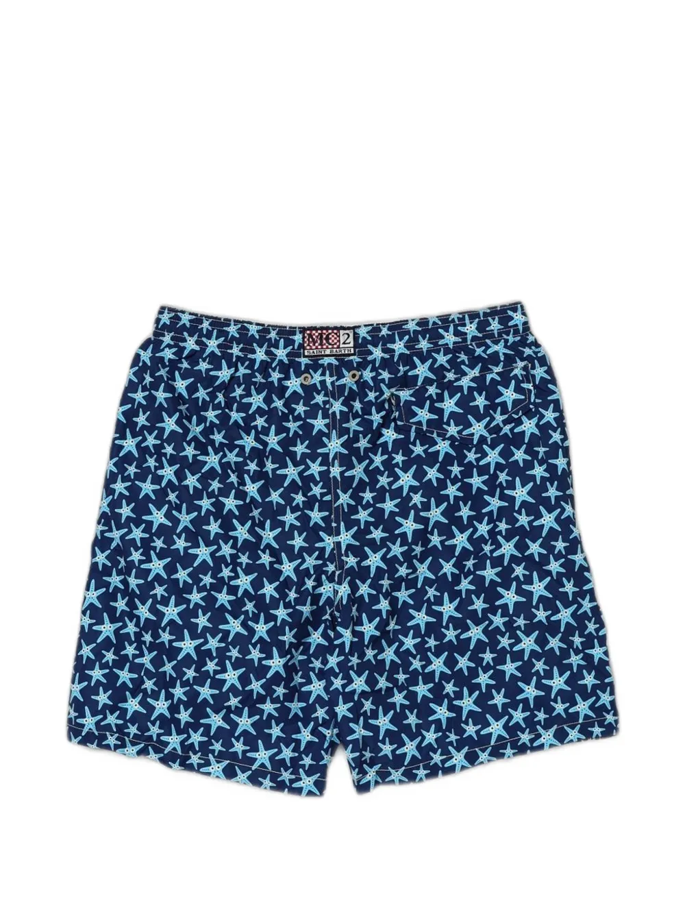 MC2 Saint Barth Kids Zwembroek met print Blauw