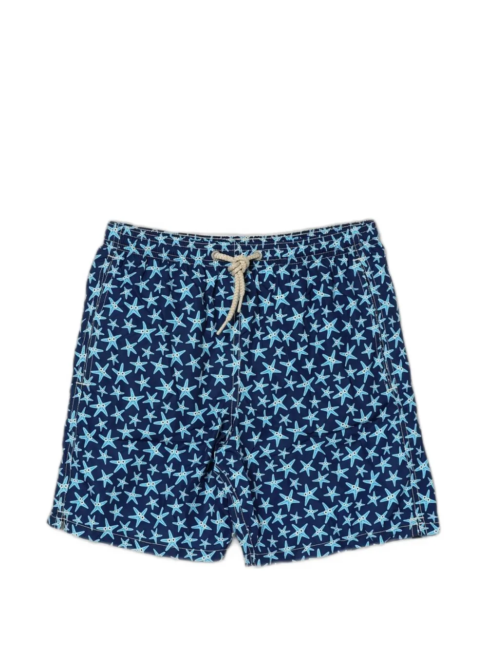 MC2 Saint Barth Kids short de bain Jean à imprimé animalier - Bleu MC2 Saint Barth Kids short de bain Jean à imprimé animalier - Bleu