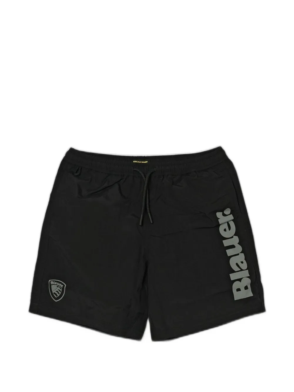 Blauer short de bain Glenham Glossy à logo imprimé - Noir Blauer short de bain Glenham Glossy à logo imprimé - Noir