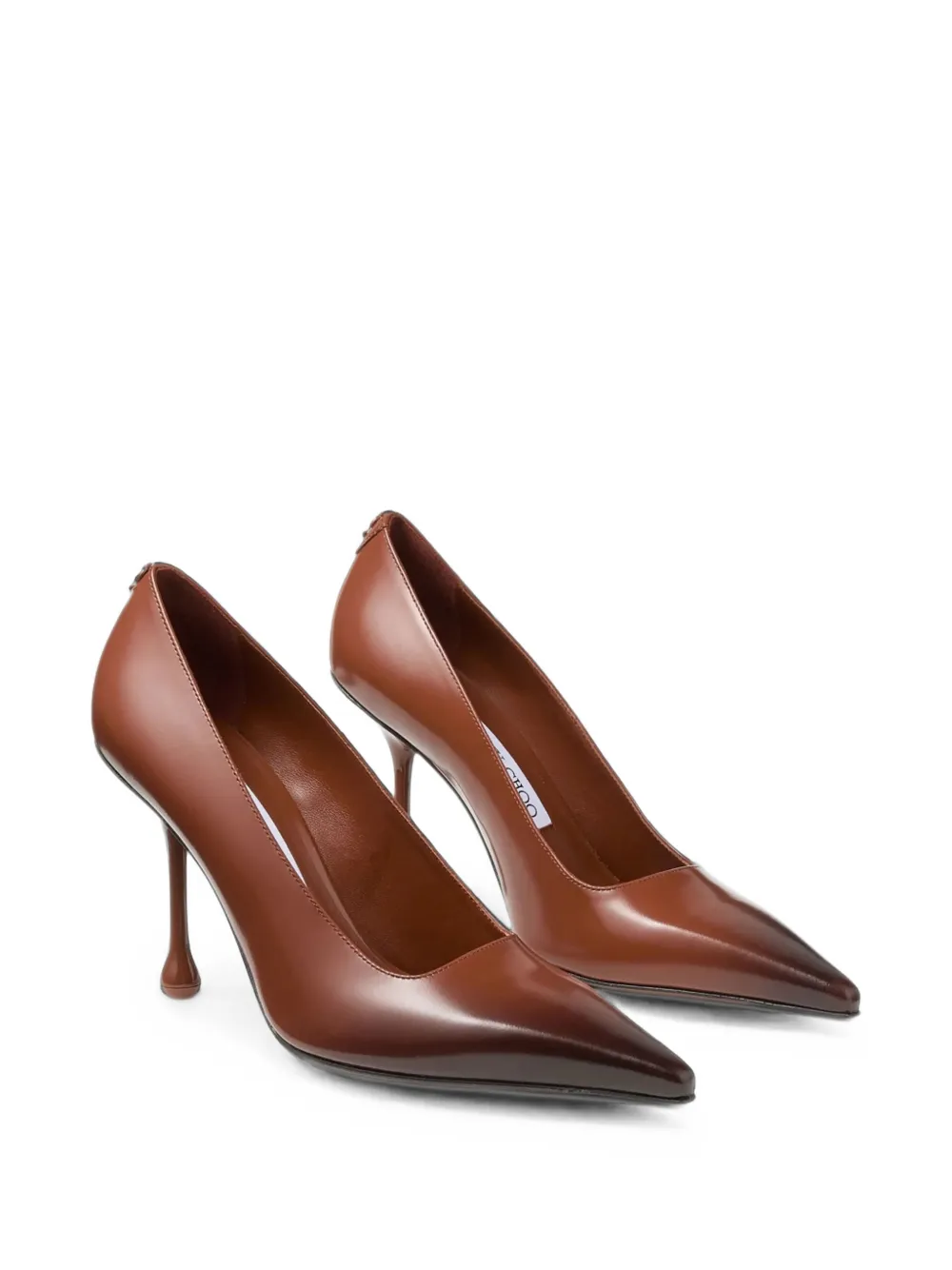 Jimmy Choo Ixia square-vamp pumps Bruin
