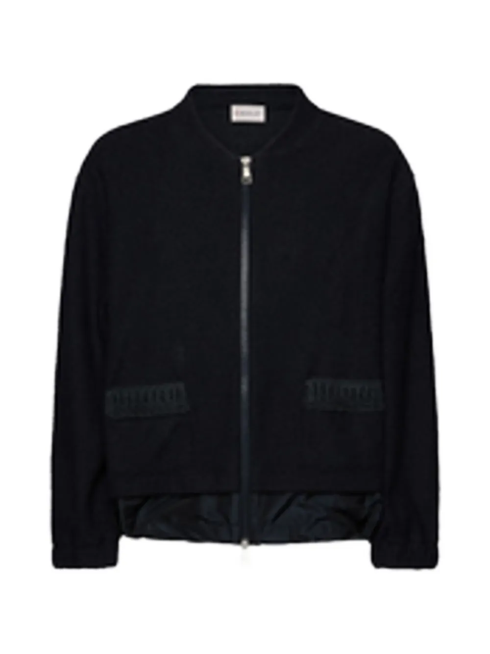 Moncler zip-up patch-pocket jacket