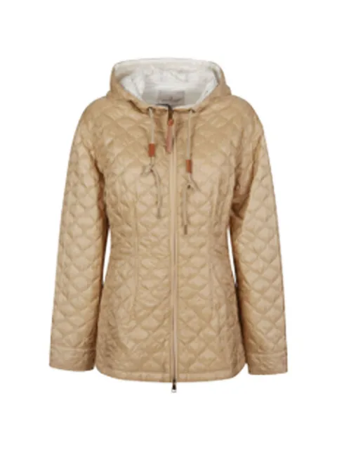 Moncler Arum quilted hooded jacket