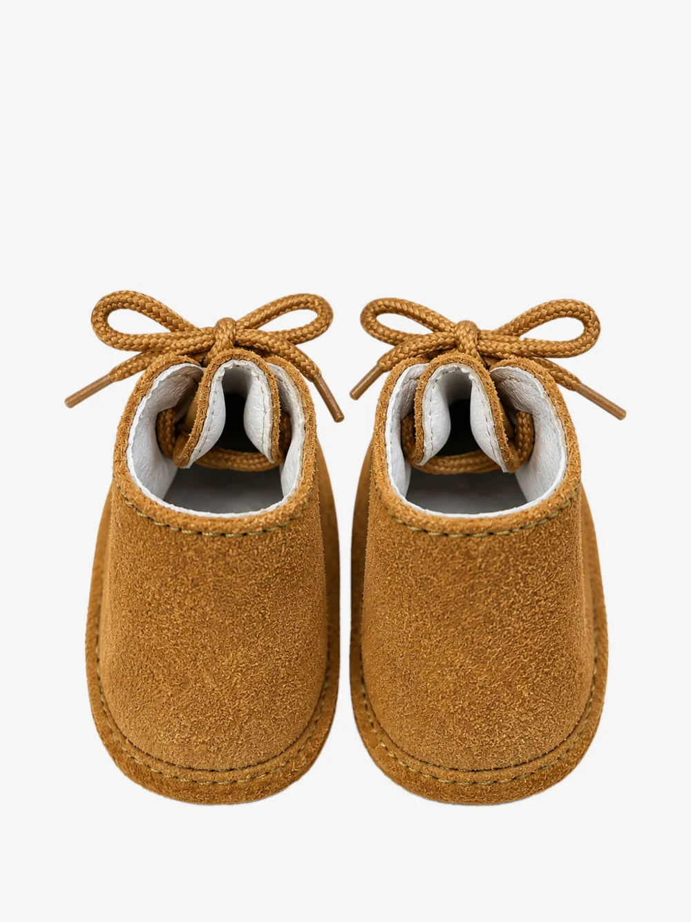 Douuod Kids 레이스업 스웨이드 스니커즈