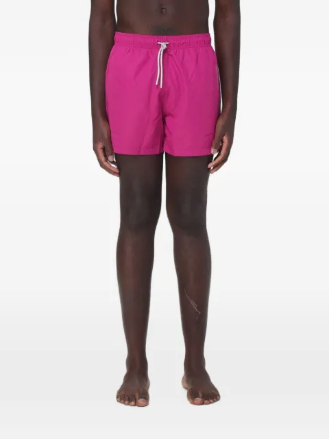 Ea7 Emporio Armani Zwembroek met logoprint en trekkoord