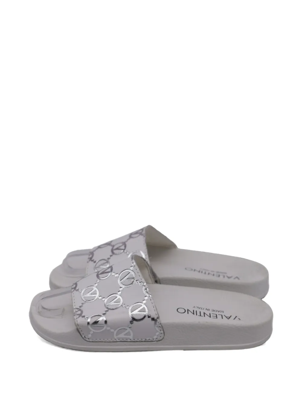 Valentino Garavani Pre-Owned Monogram slide sandals - Weiß