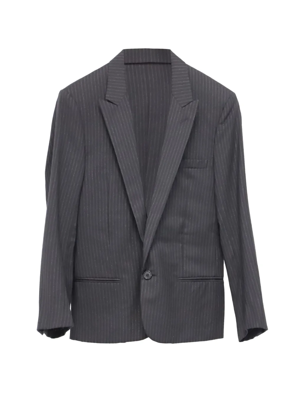 Christian Dior Pre-Owned Sakko mit Nadelstreifen - Schwarz