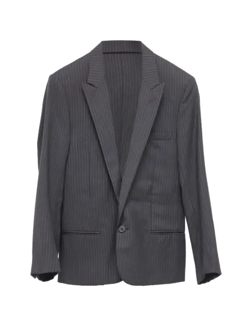 Christian Dior Pre-Owned single-breasted pinstripe blazer