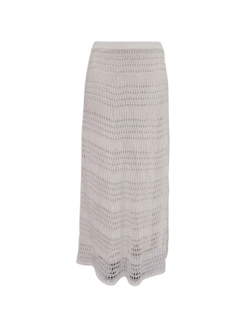 Theory 2020s knit lace skirt
