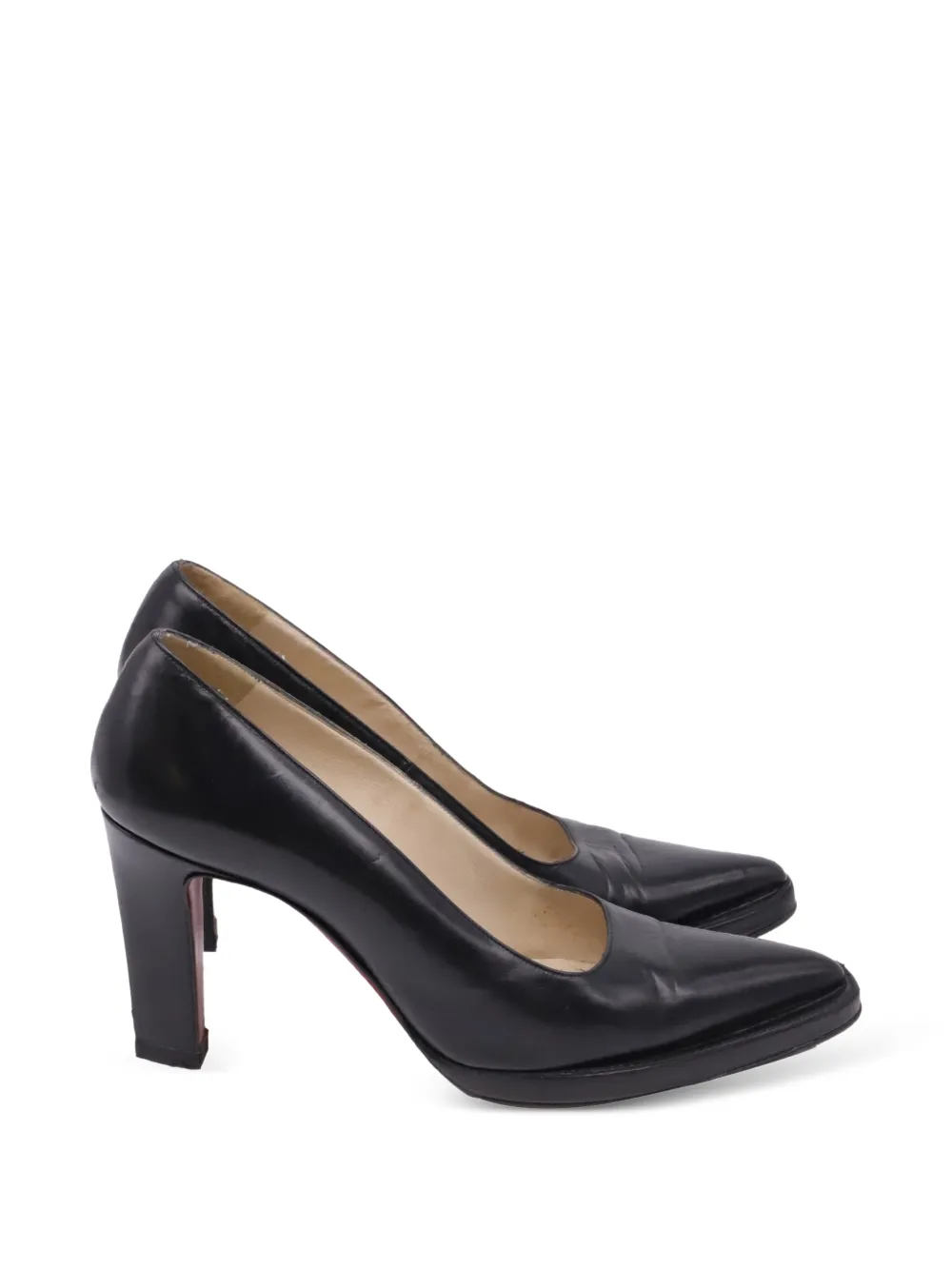 Christian Louboutin Pre-Owned 2020s pointed-toe platform pumps - Schwarz