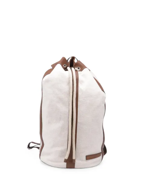 Brunello Cucinelli Vintage drawstring backpack