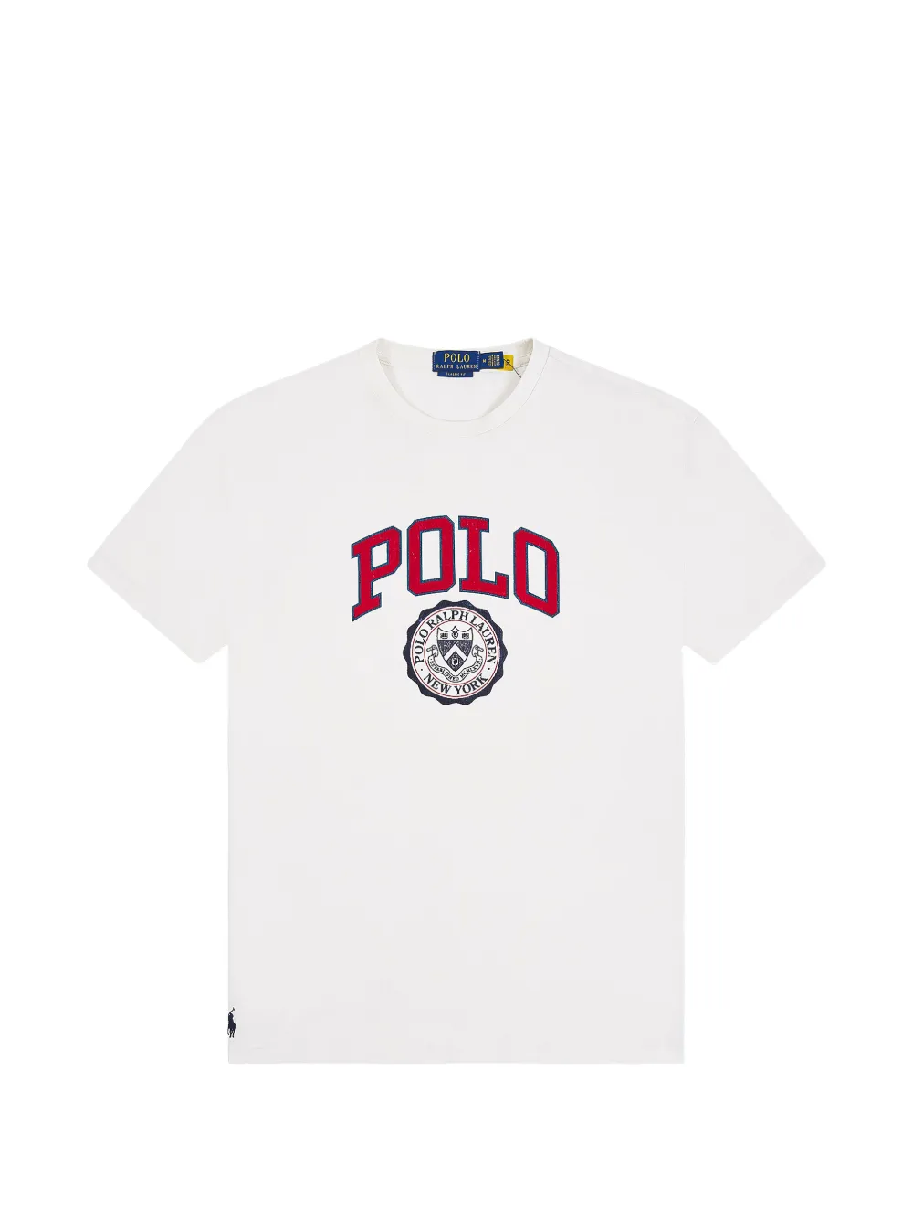 Polo Ralph Lauren logo-print jersey T-shirt - Bianco
