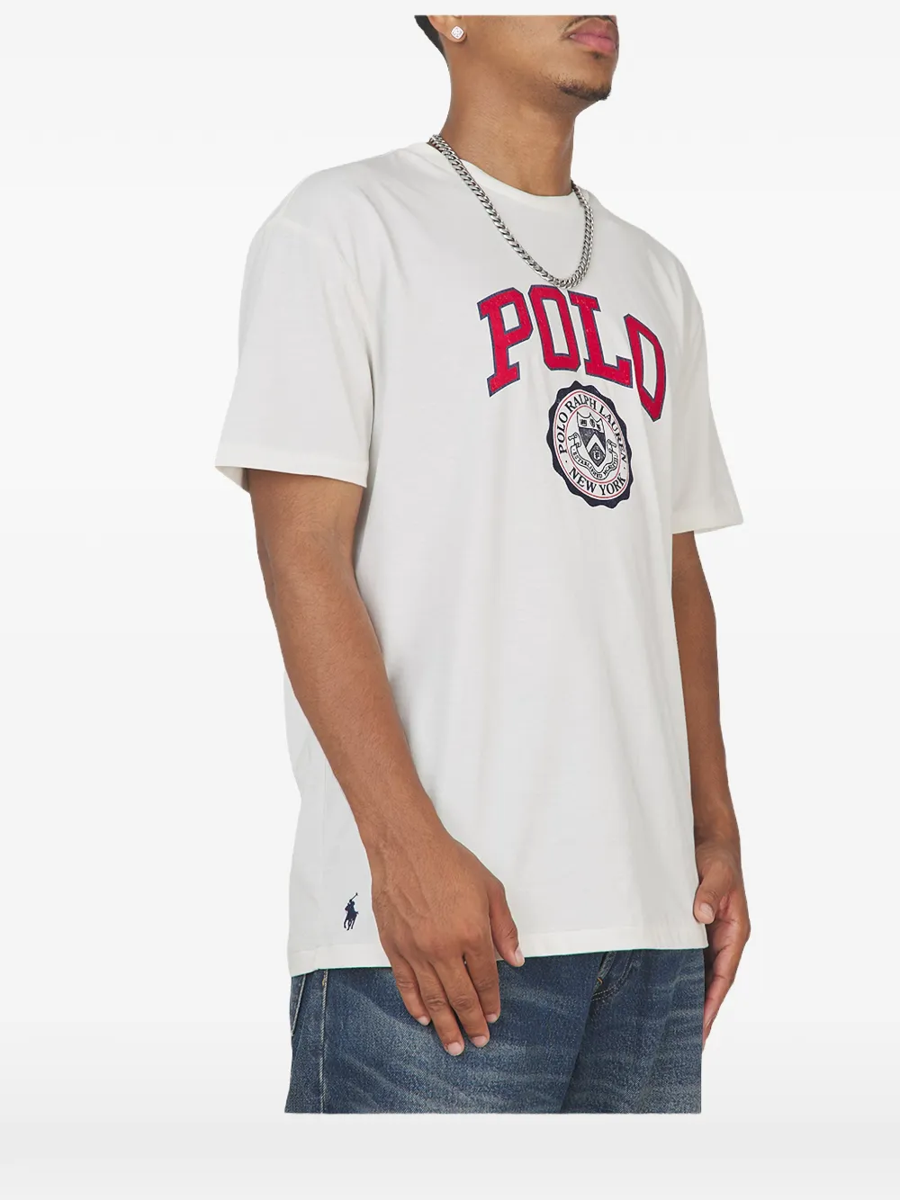 Polo Ralph Lauren T-shirt met logoprint Wit