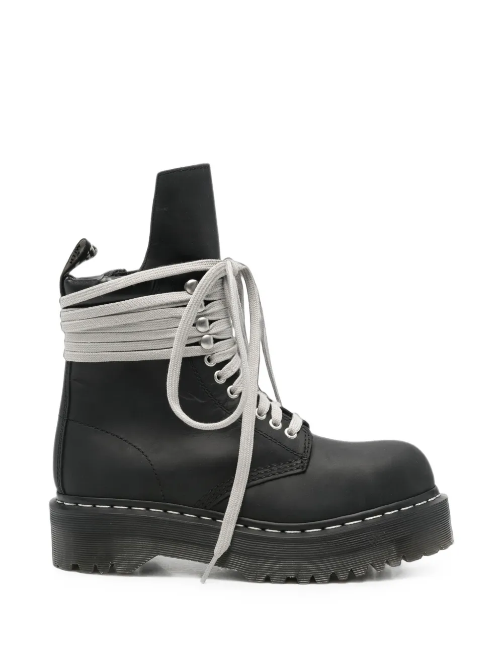 Rick Owens DRKSHDW x Dr. Martens Quad Sole steel-toe boots Zwart
