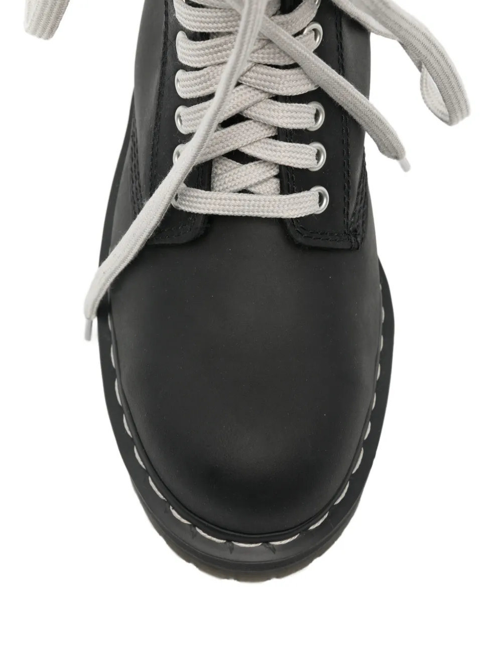 Rick Owens x Dr. Martens Quad Sole steel-toe Boots | Black | FARFETCH