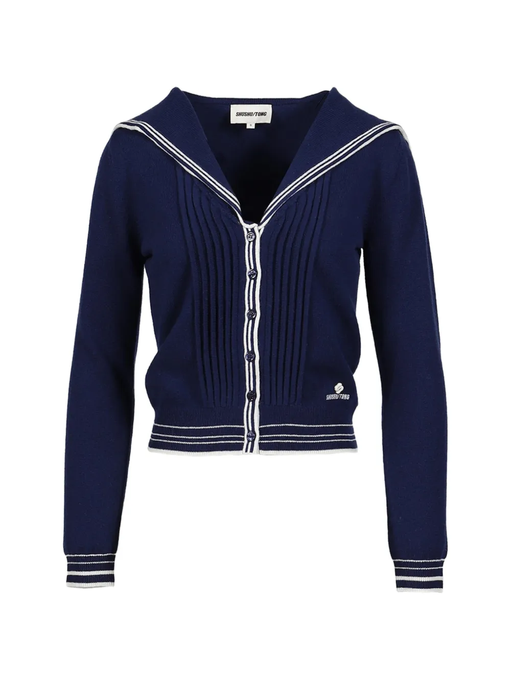 SHUSHU TONG Vest met matrozenkraag Blauw