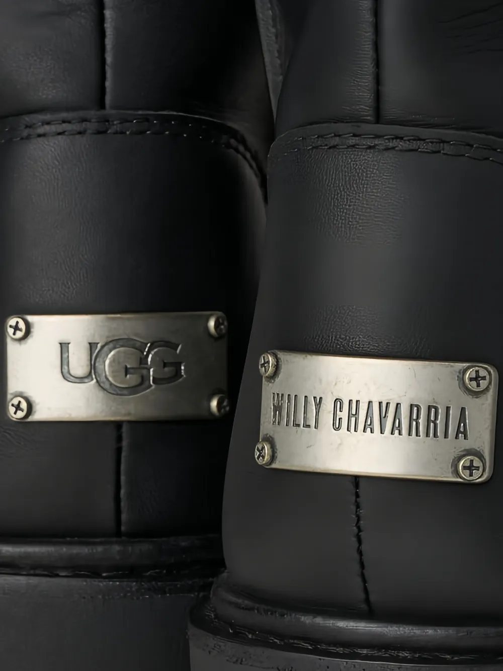 Willy Chavarria x UGG Relaxed ankle boots Zwart