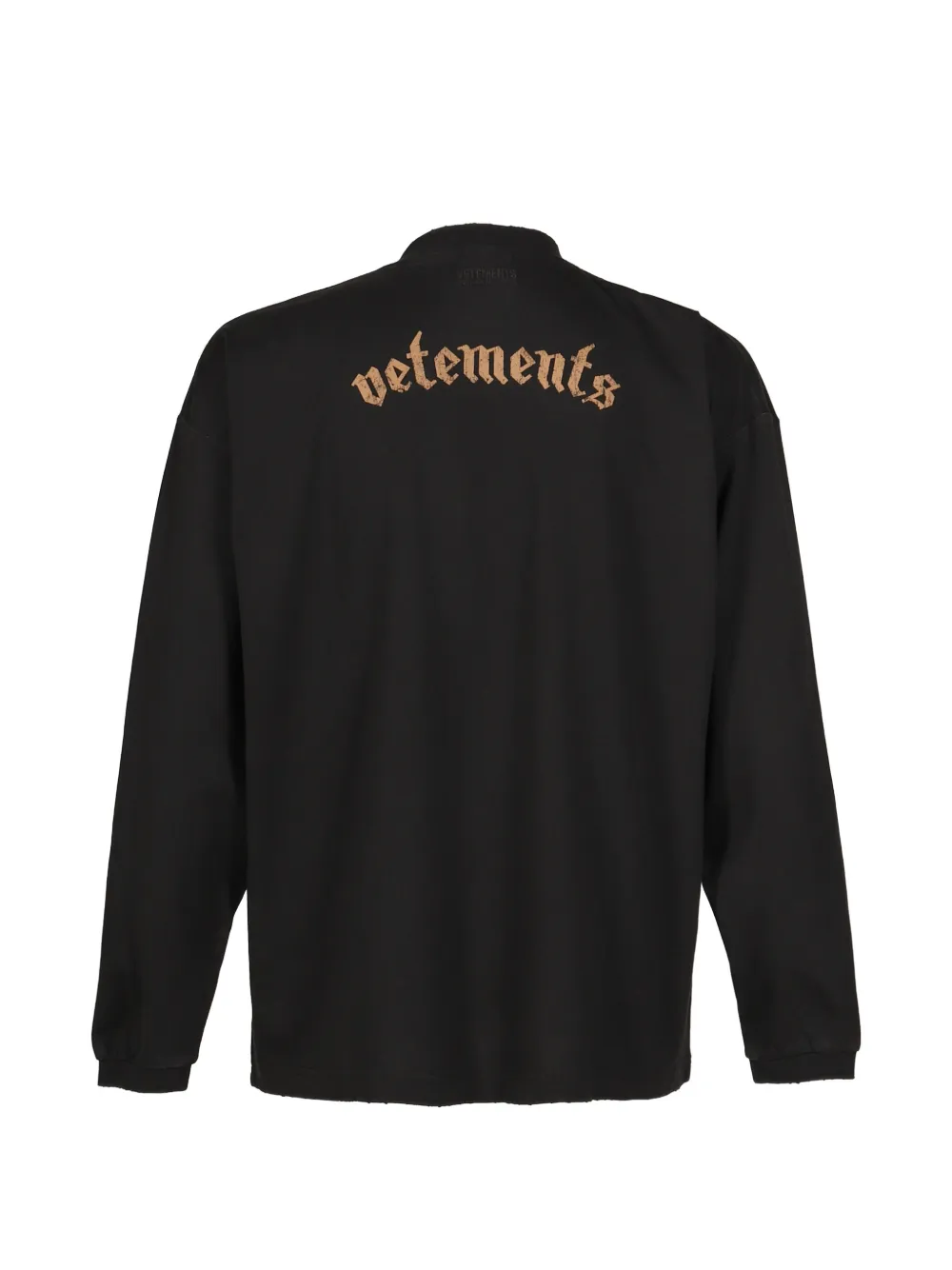 VETEMENTS x Motörhead T-shirt met lange mouwen en grafische print Zwart