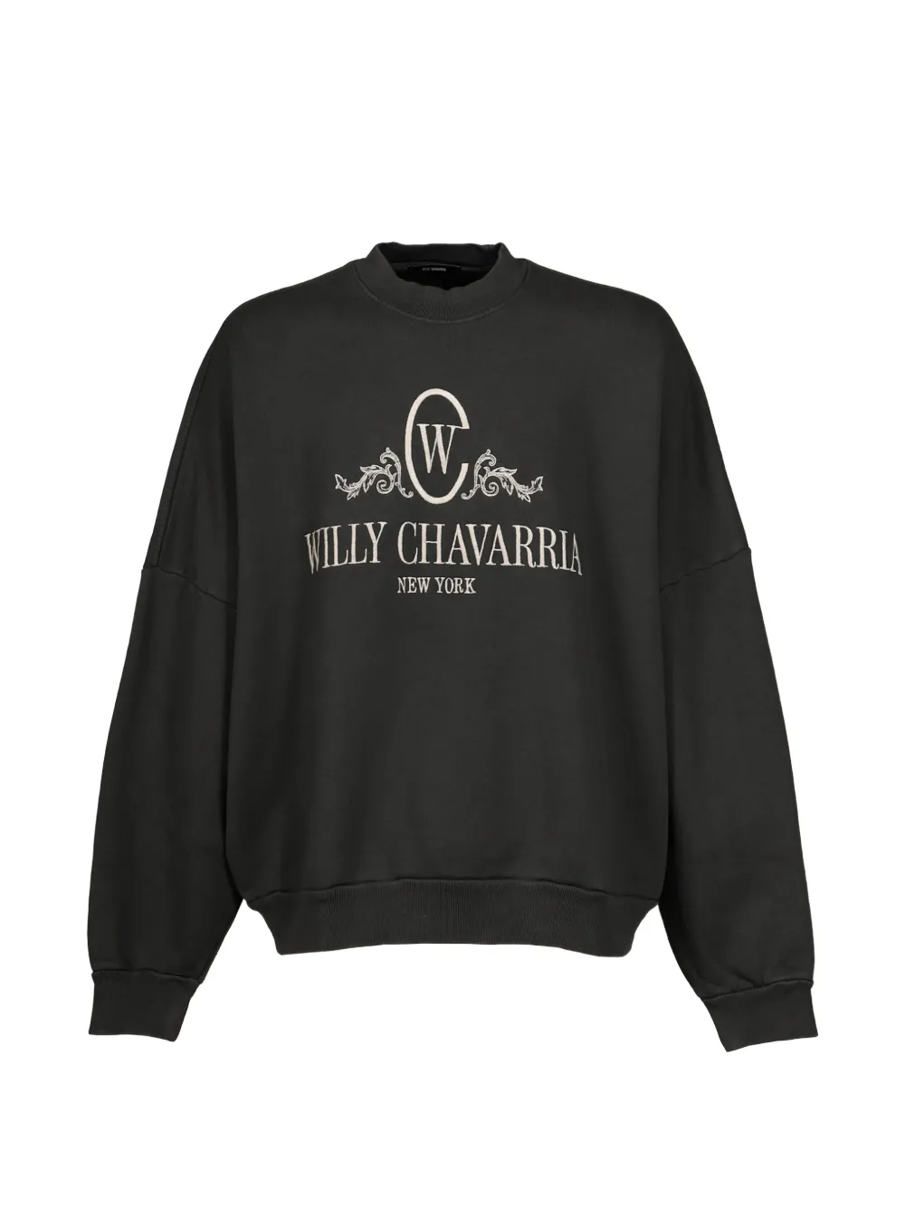 Willy Chavarria OS Chavantino crew-neck sweater