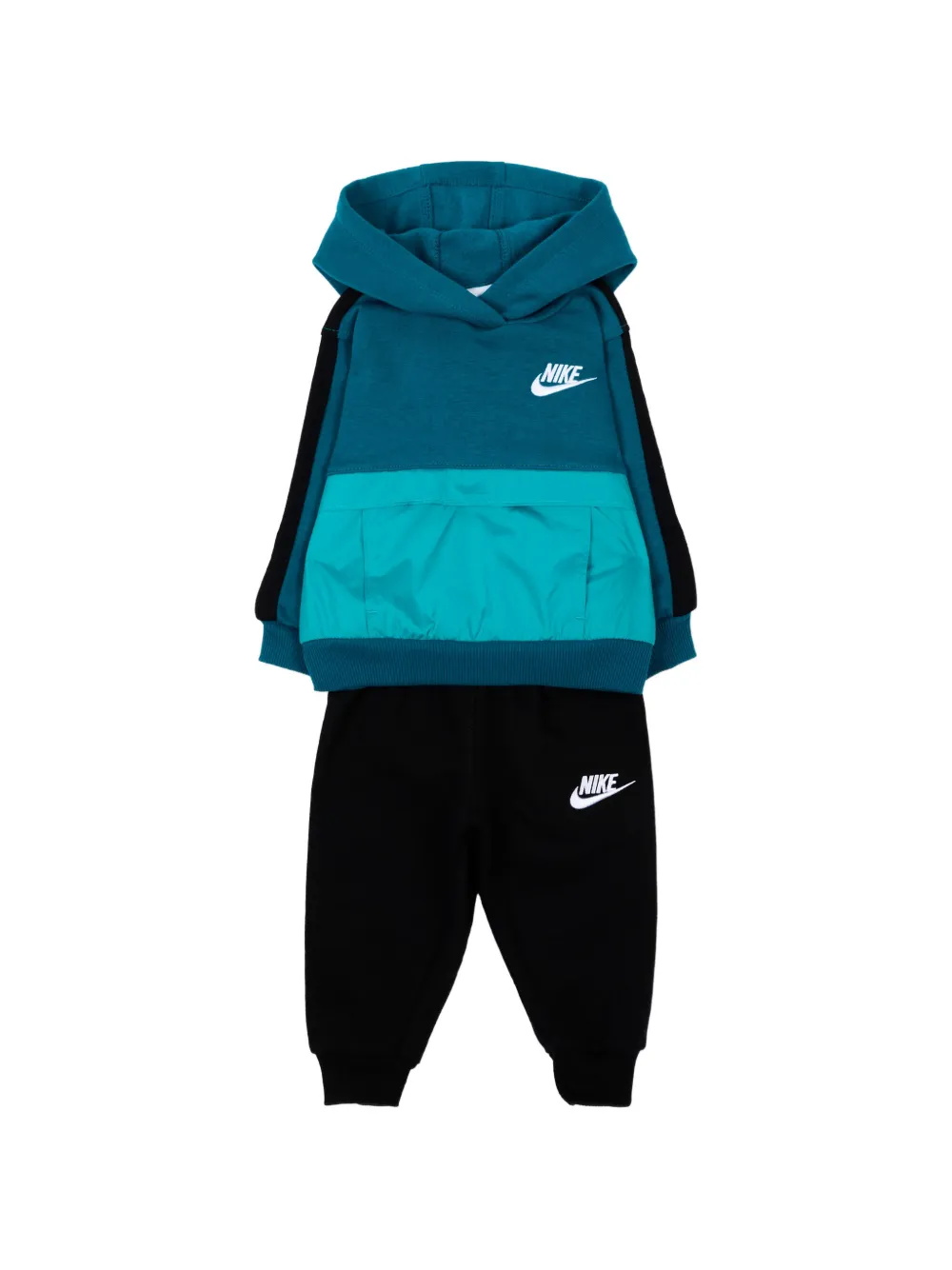 Nike Kids Jogginganzug mit Logo-Print - Schwarz