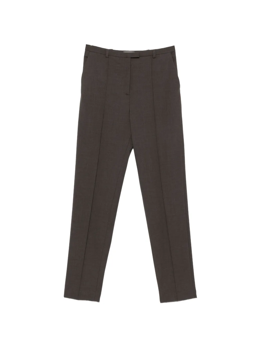 LouLou de Saison Malka pressed-crease tailored trousers - Marron LouLou de Saison Malka pressed-crease tailored trousers - Marron