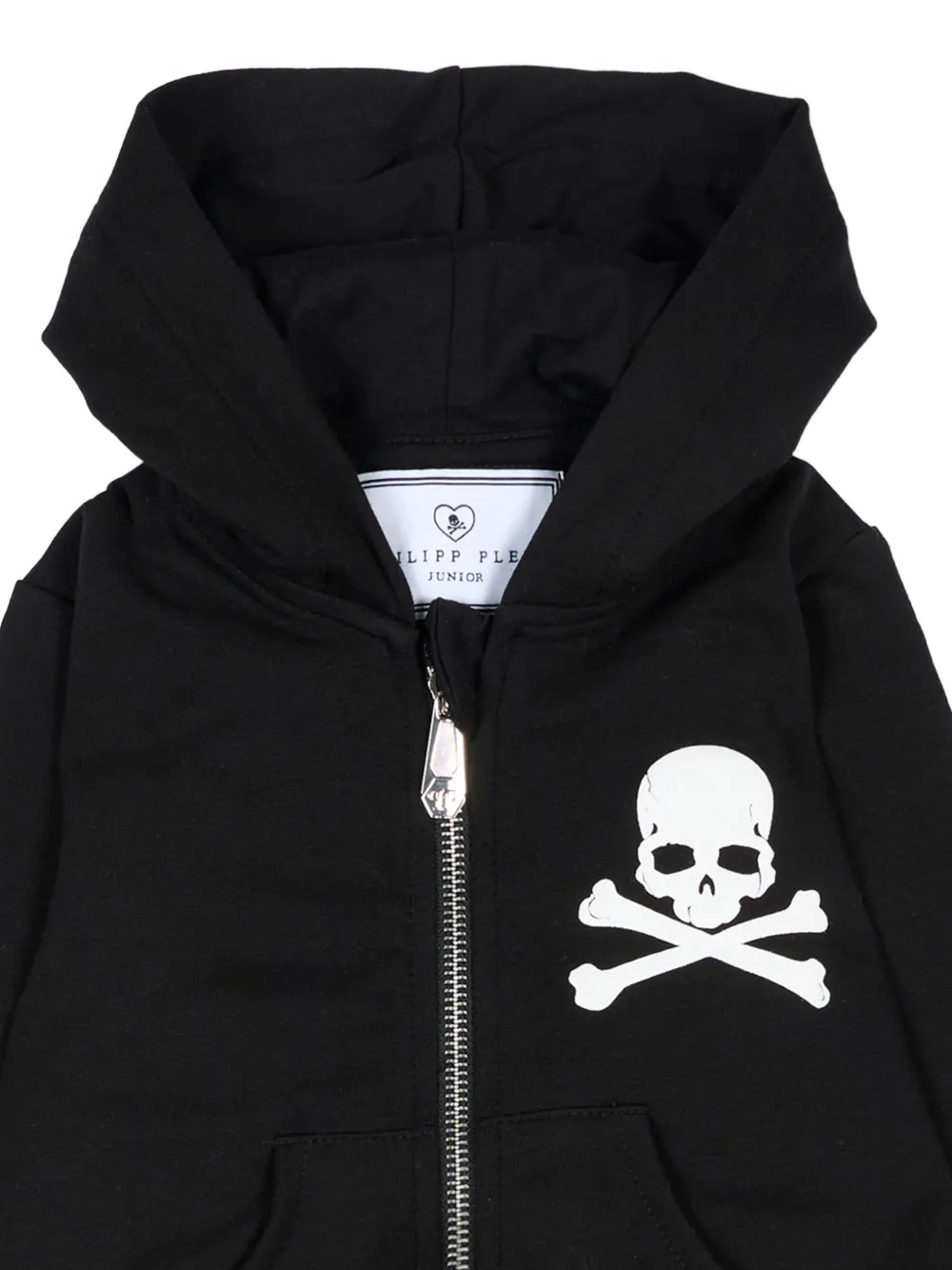 Philipp Plein Junior Trainingspak met logoprint Zwart
