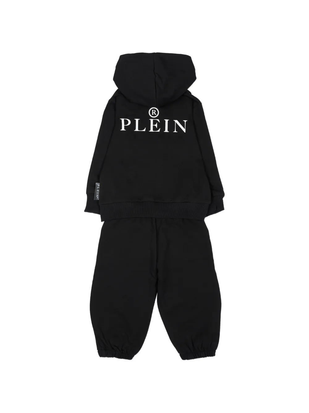 Philipp Plein Junior Trainingspak met logoprint Zwart