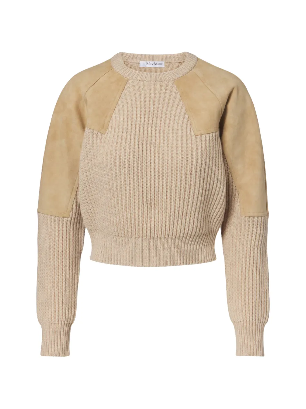 Max Mara ribbed-knit sweater - Neutrals