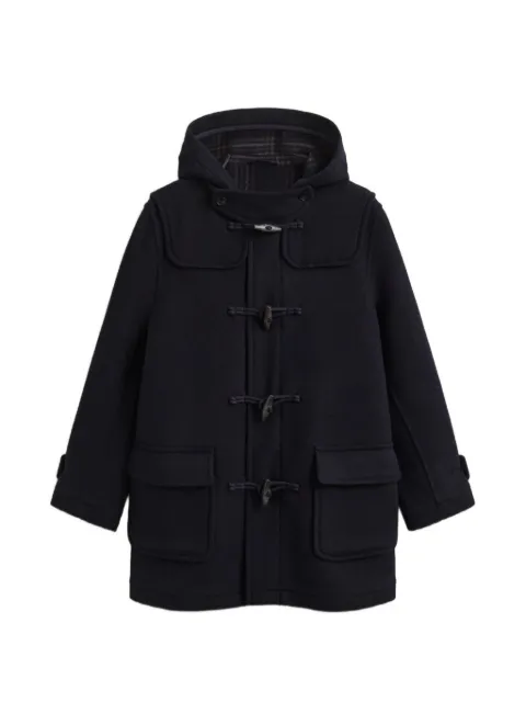 Gant hooded toggle-fastening duffle coat