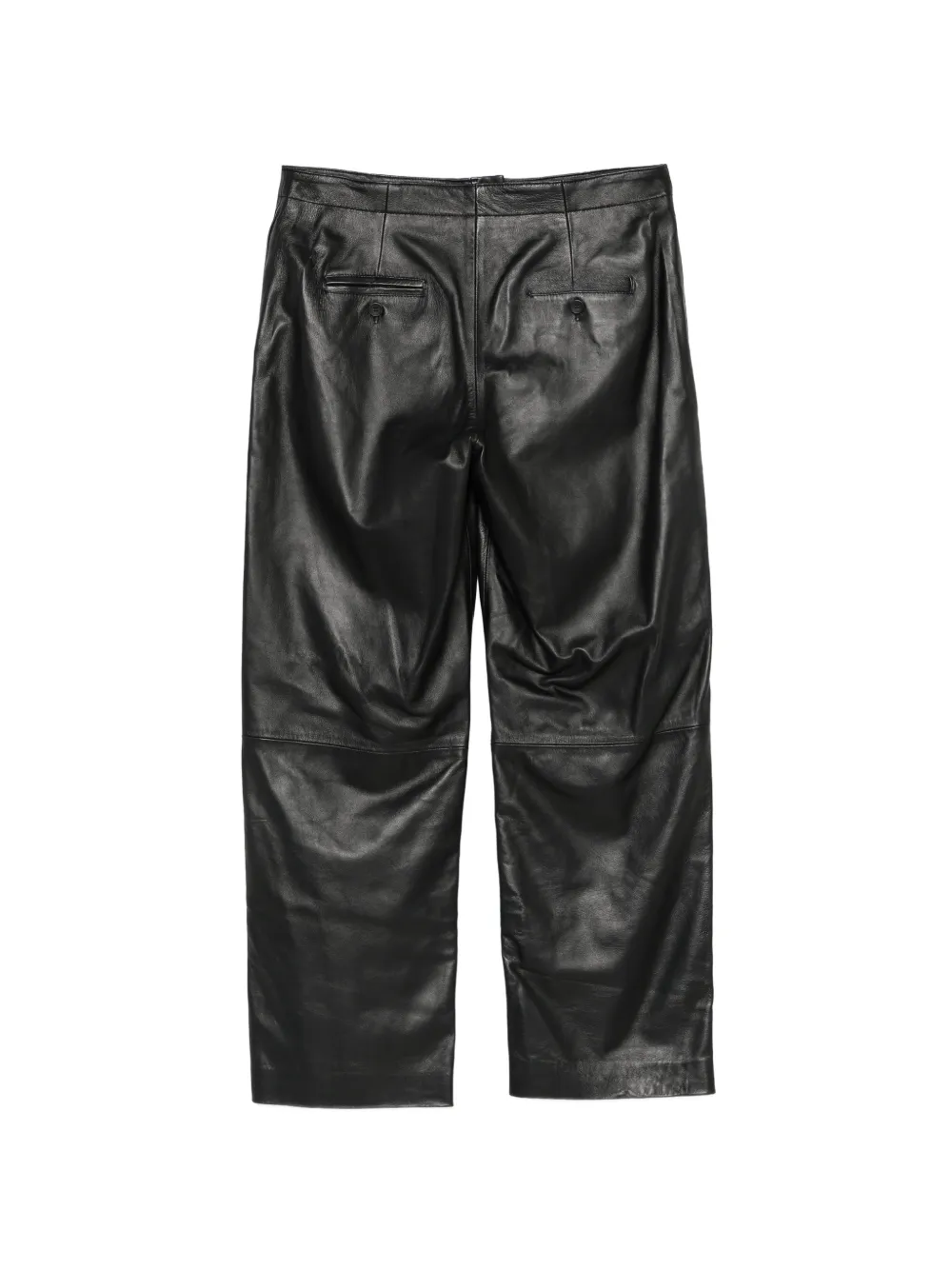 Semicouture Broek met wijde pijpen Zwart