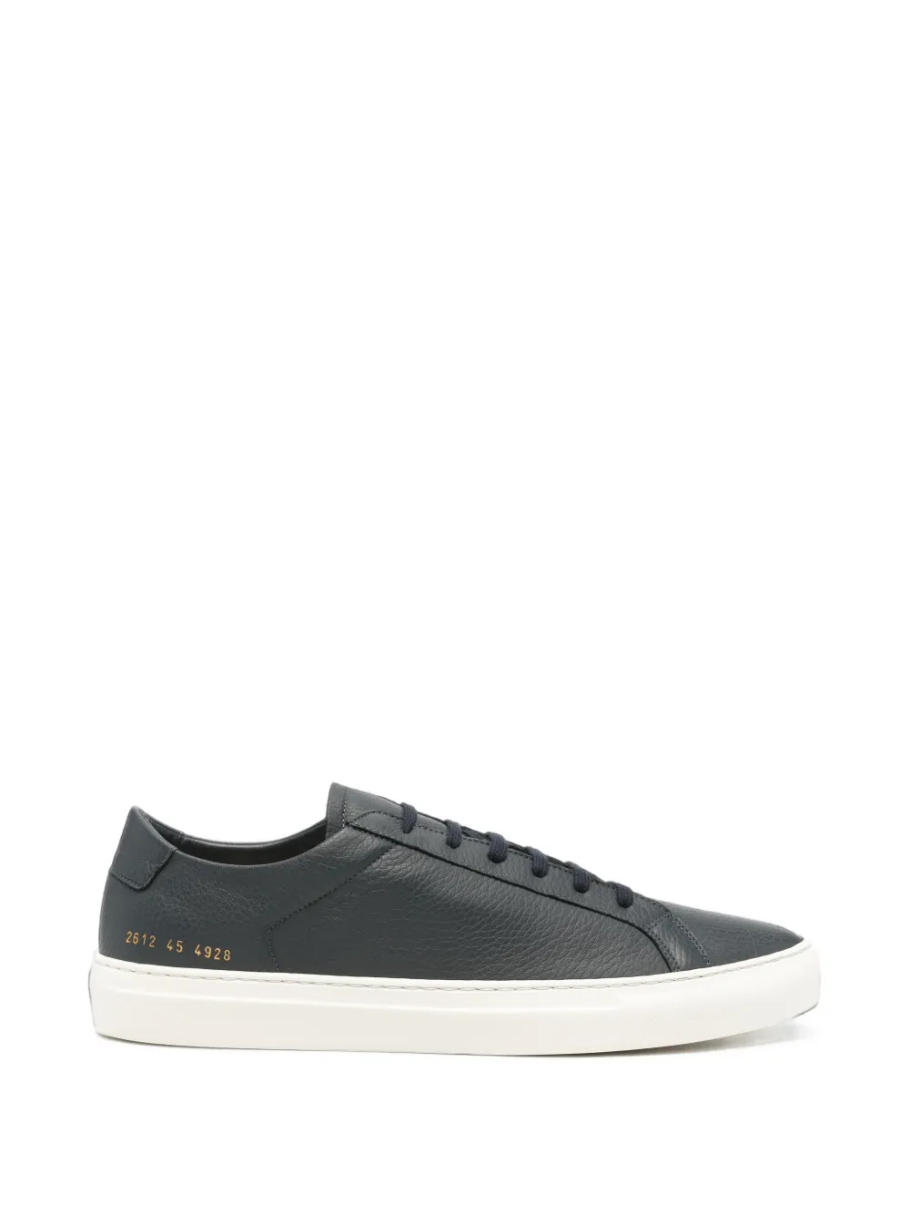 Common Projects Achilles grained leather sneakers - Blu