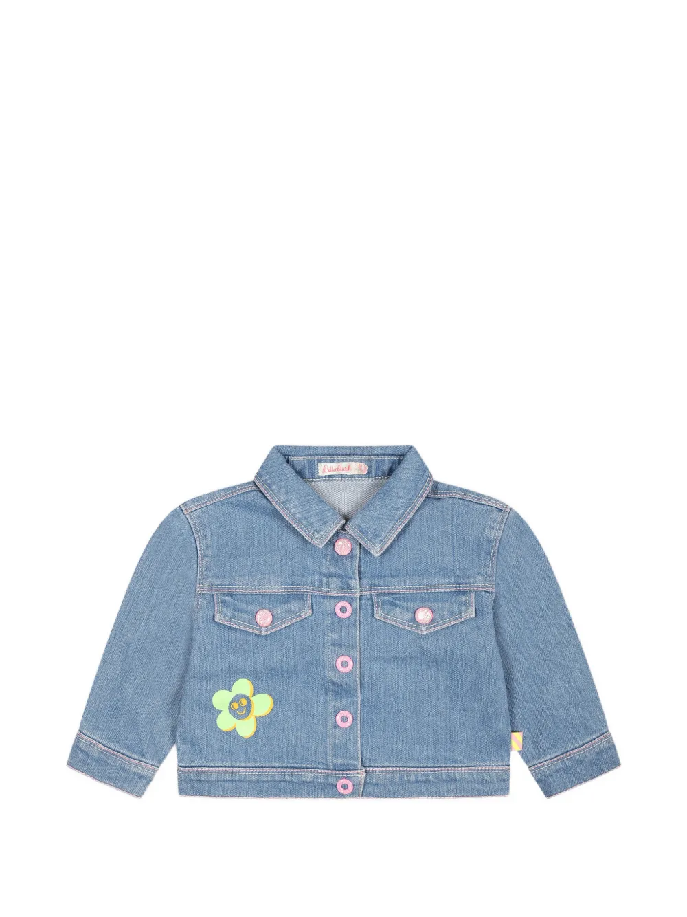 Billieblush graphic-print denim jacket