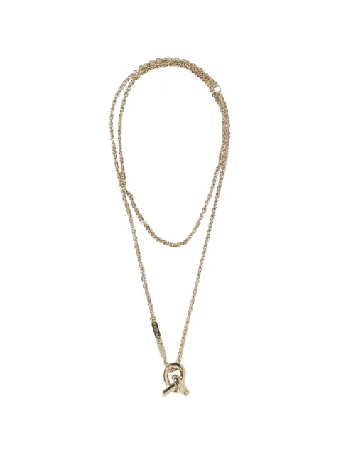 Fabiana Filippi knot-detail pendant necklace