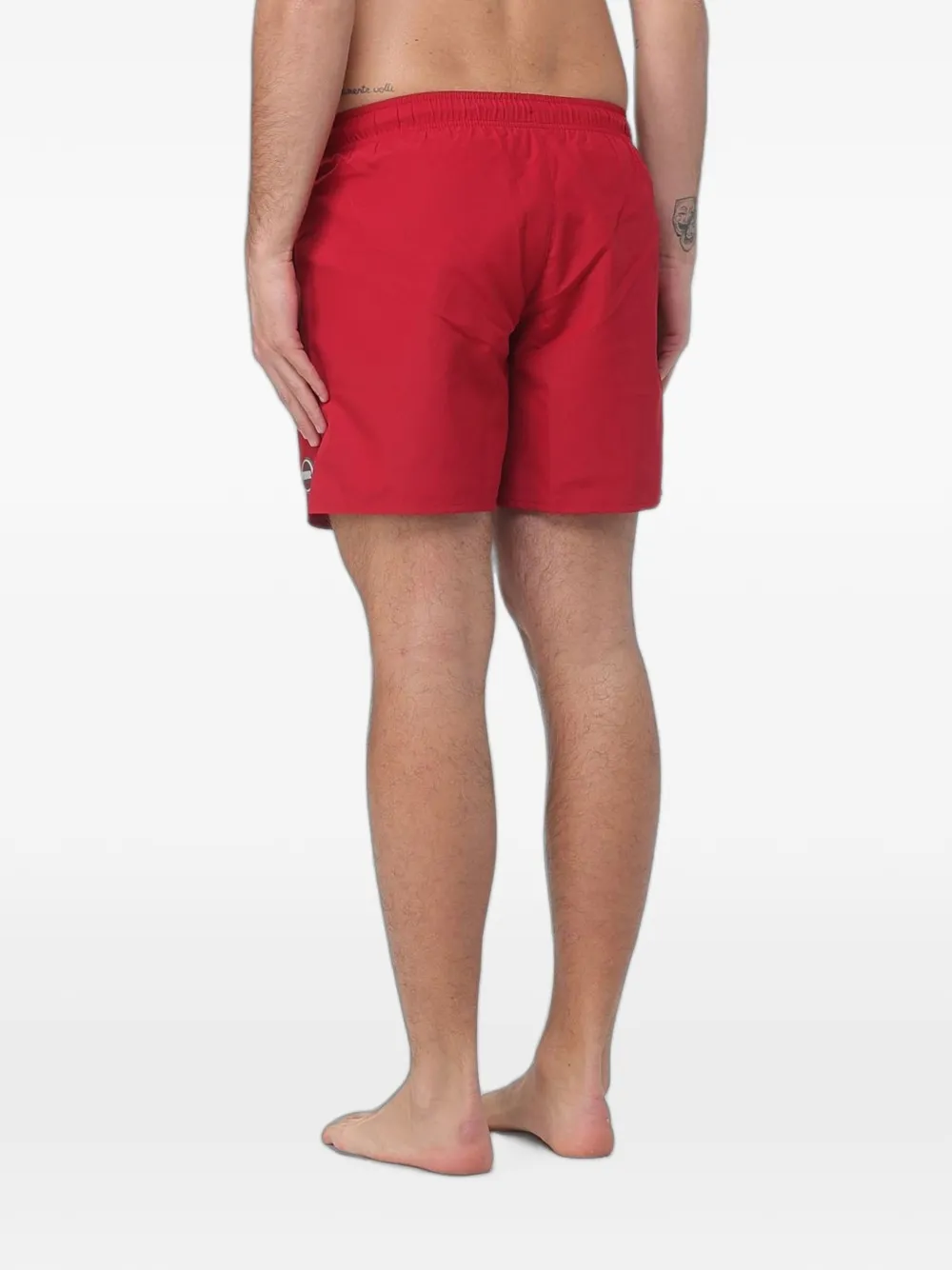 Colmar Zwembroek met logopatch Rood