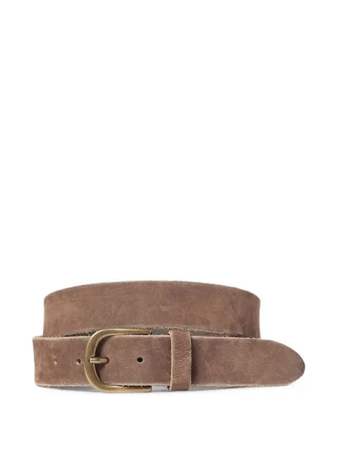 Sebago suede buckle-fastening belt