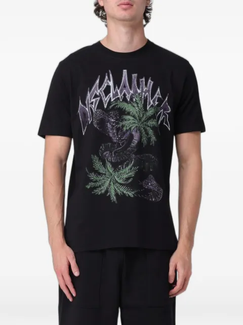 DISCLAIMER graffiti-print T-shirt